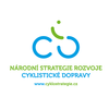 Logo národní strategie podpory cyklistické dopravy