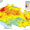 Pole denních koncentrací PM10 v ČR, 10.3.2014