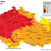 Pole denních koncentrací PM10 v ČR, 9.3.2014