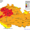 Pole denních koncentrací PM10 v ČR, 31.3.2014