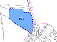 Přesné vymezení plochy dotčené související změnou ÚP SÚ MB  (P15-Akademie), Zpracovatel Haskoning DHV pro Statutární město MB, červenec 2013  